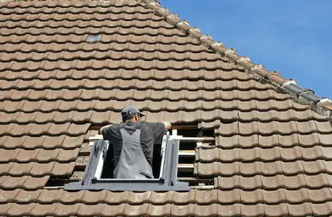 Pose de velux - Landévant
